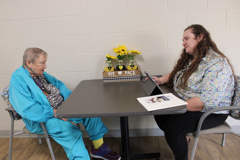 Care Resources PACE team member with participant