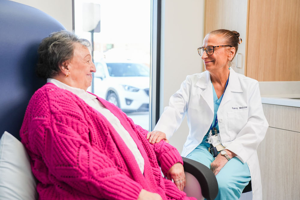 Care Resources PACE Partipant getting a health checkup